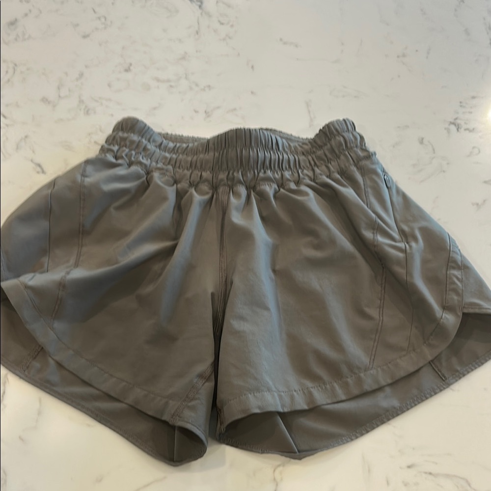 lululemon athletica Women's Athletic Shorts in Taupe Gray